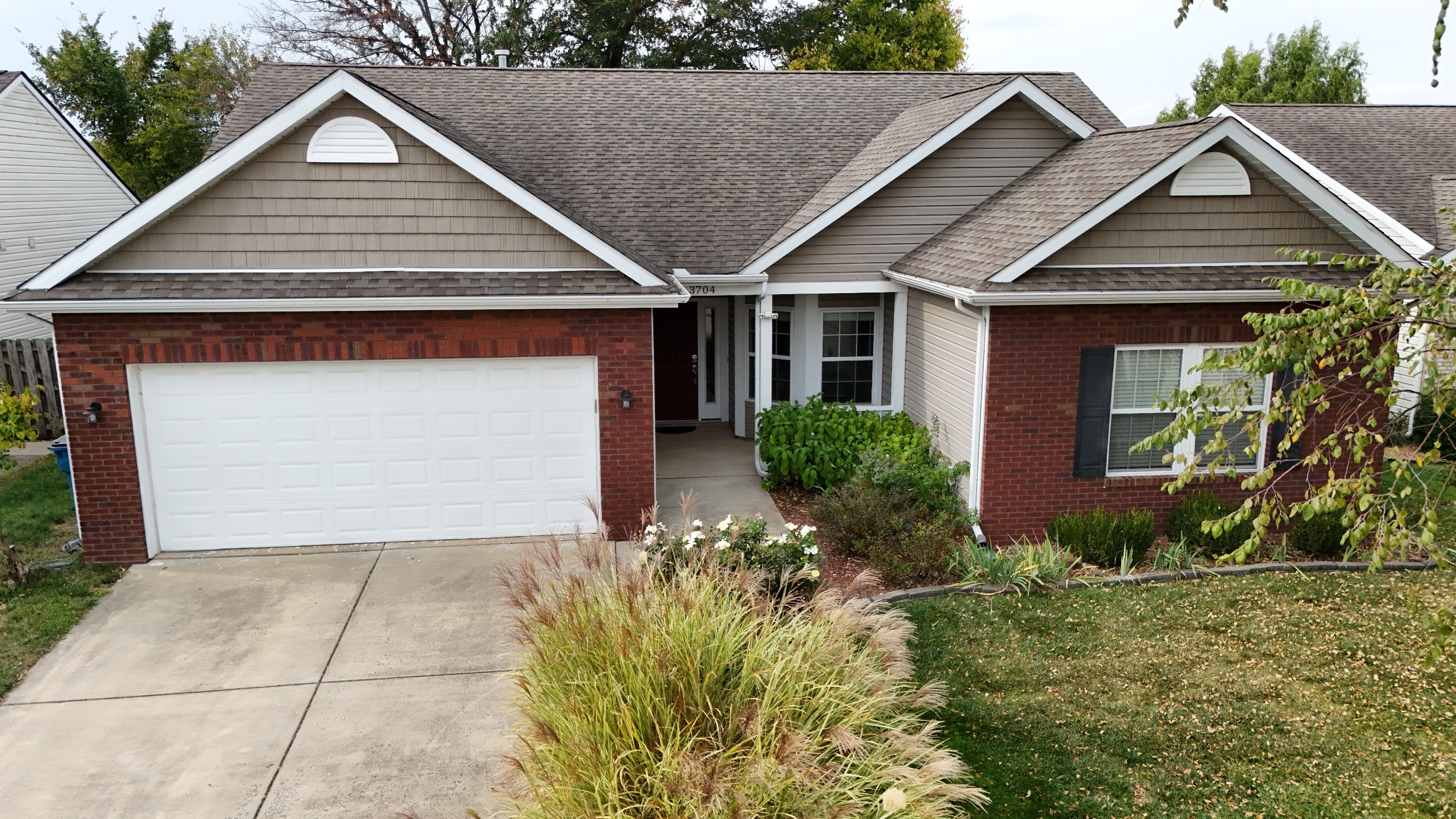 A photo of the house