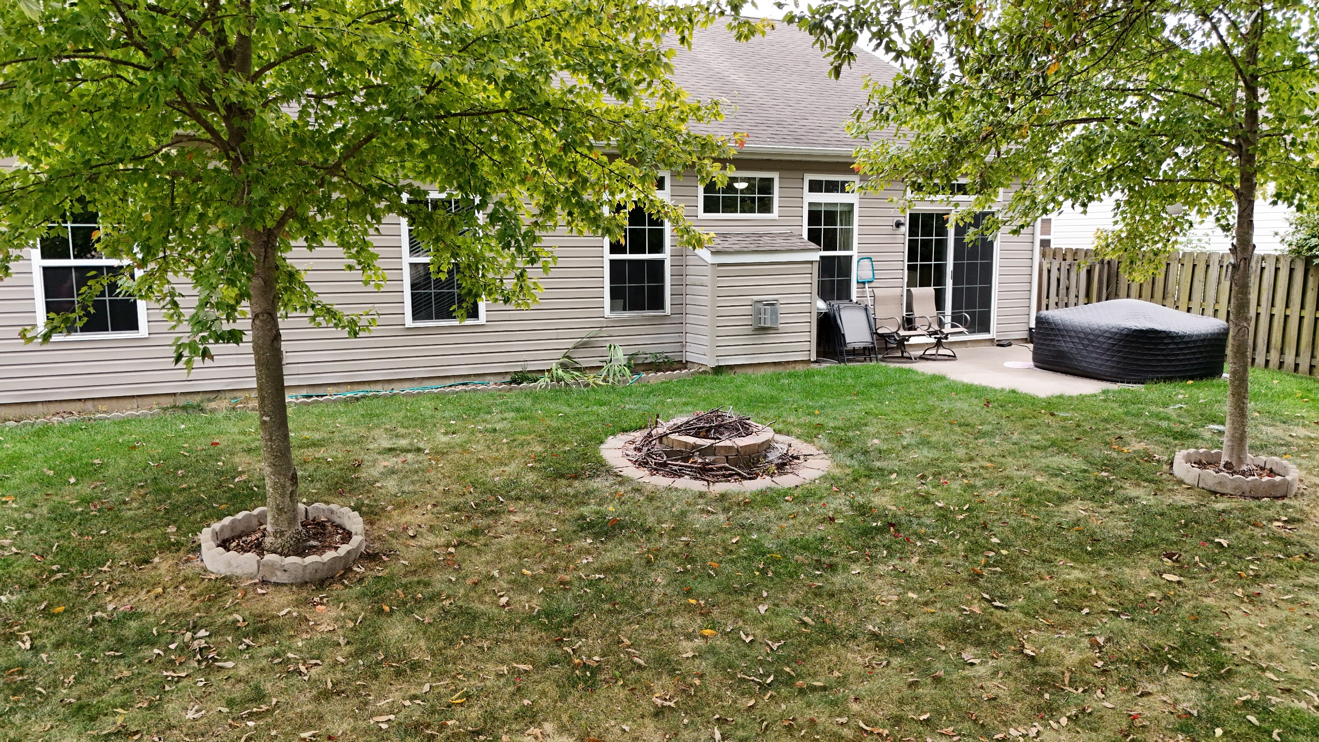 A photo of the house