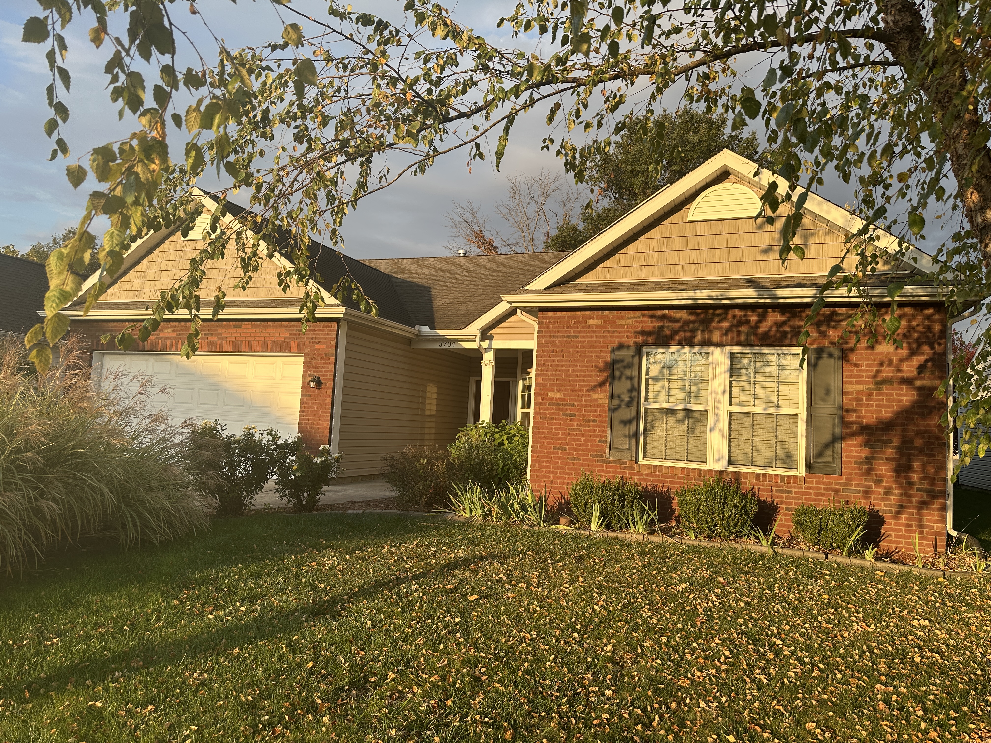 A photo of the house