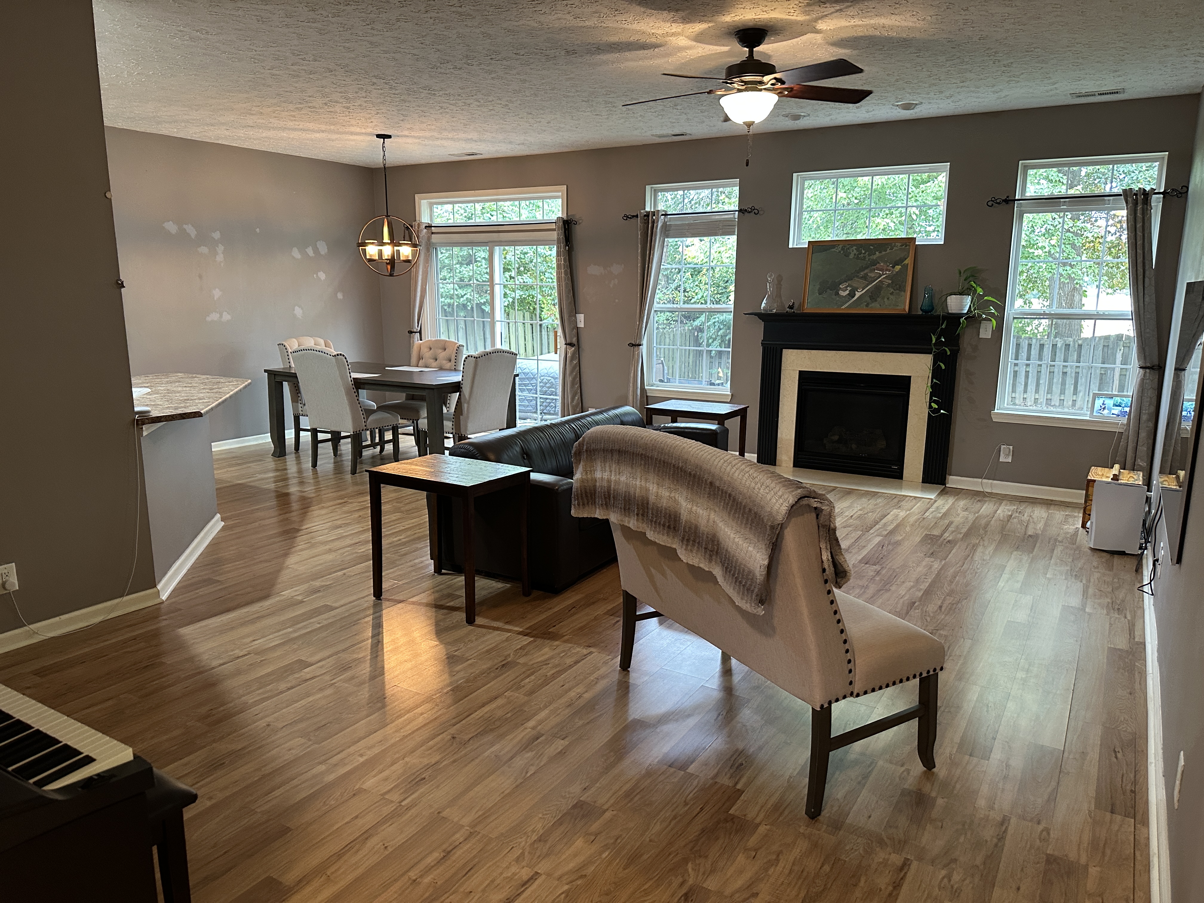 A photo of the house