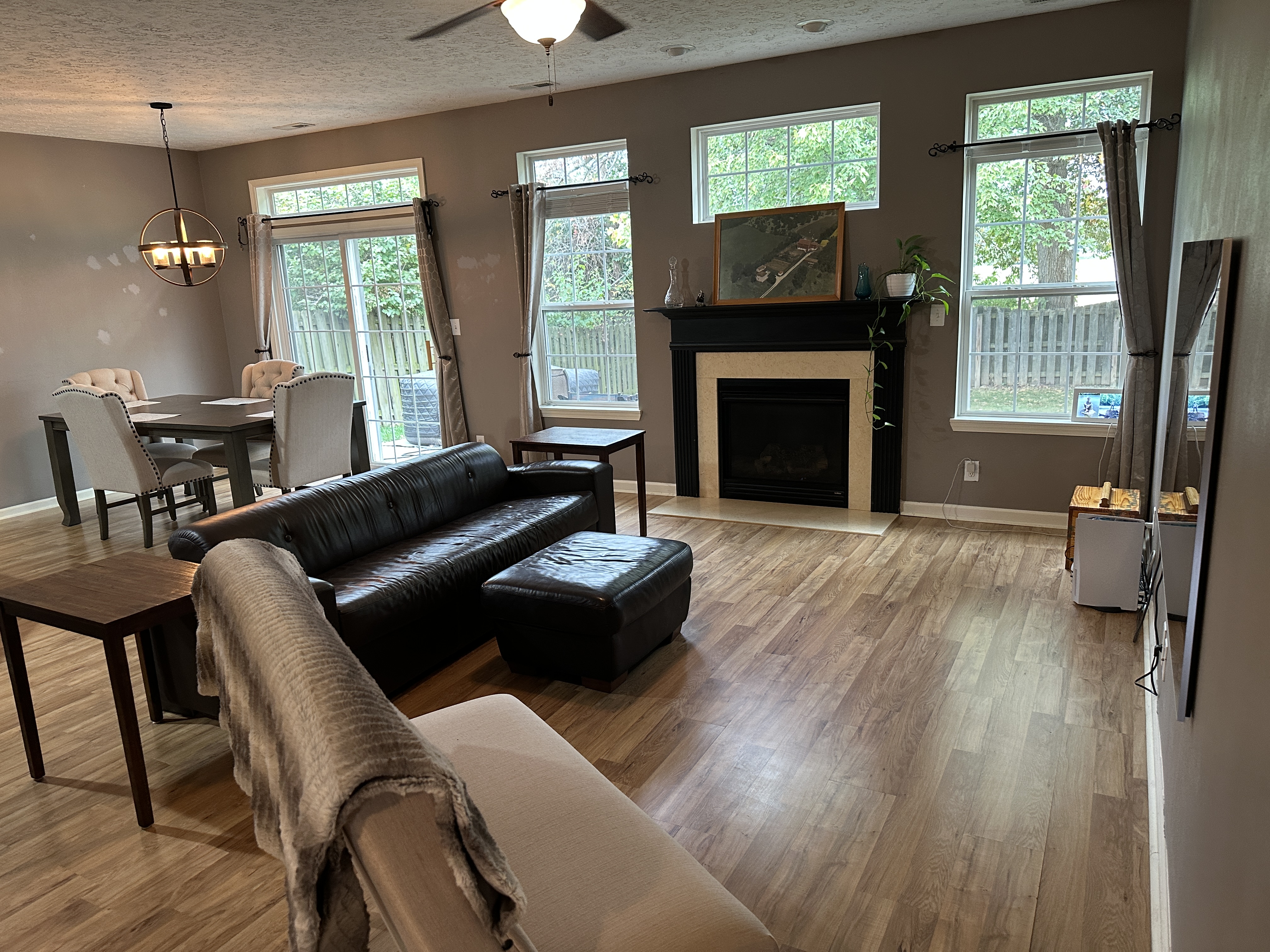 A photo of the house