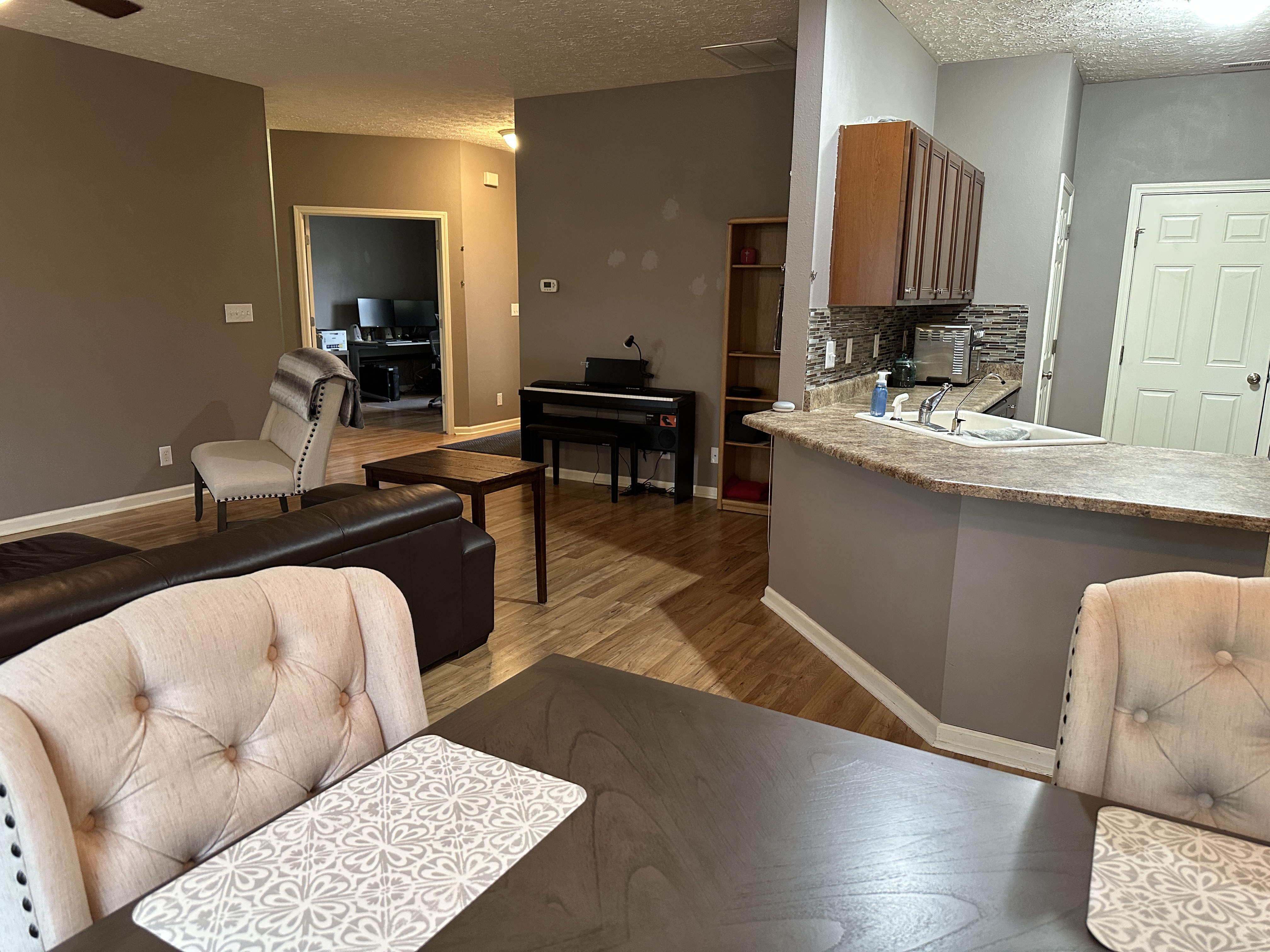 A photo of the house