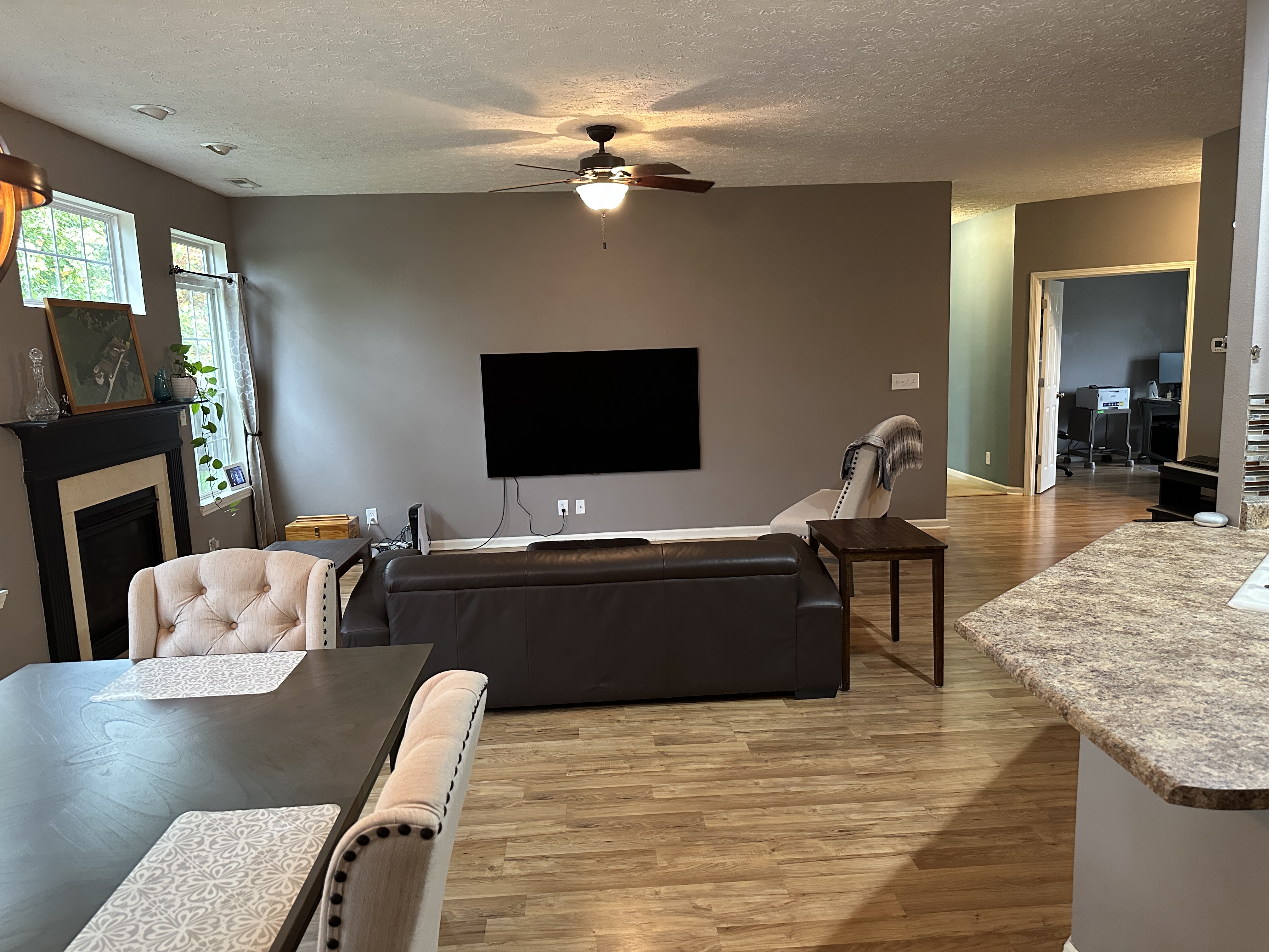 A photo of the house