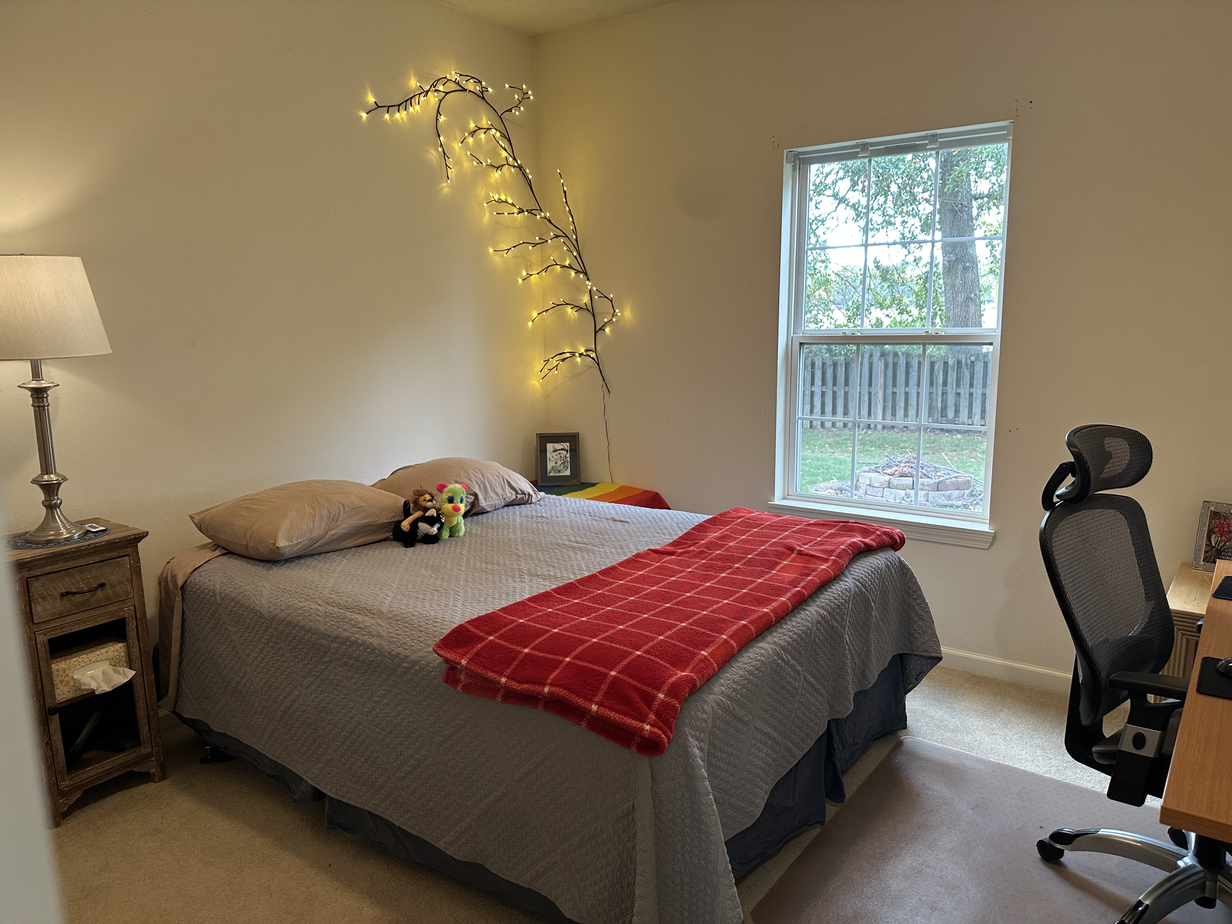 A photo of the house