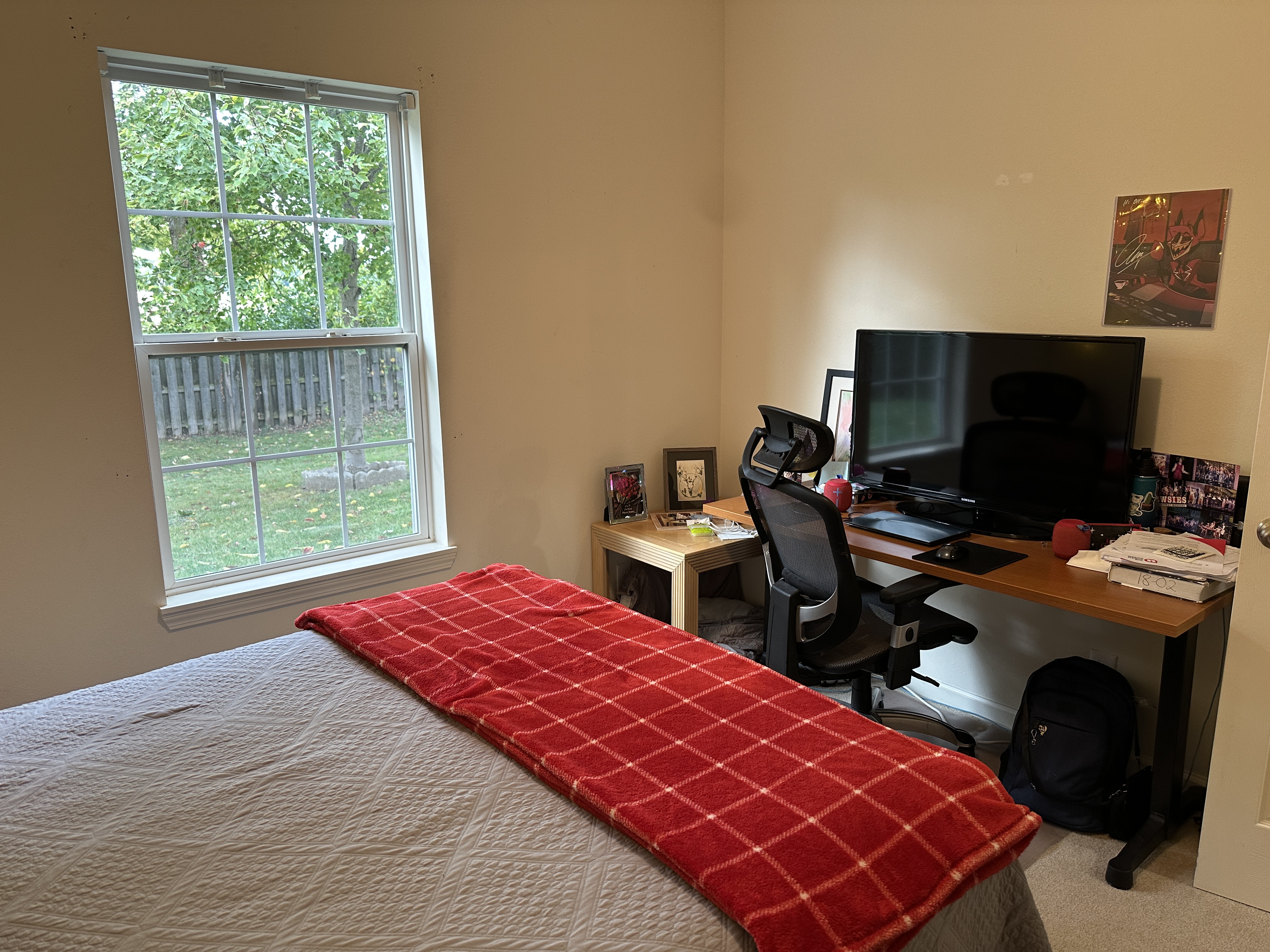 A photo of the house